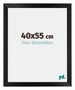 Mura MDF Bilderrahmen 40x55cm Schwarz Matt Vorne Messe | Yourdecoration.at