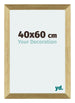 Mura MDF Bilderrahmen 40x60cm Gold Glanz Vorne Messe | Yourdecoration.at