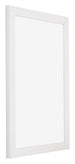 Mura MDF Bilderrahmen 40x60cm Weiss Hochglanz Vorne Schräg | Yourdecoration.at
