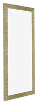 Mura MDF Bilderrahmen 40x70cm Gold Antik Vorne Schrag | Yourdecoration.at