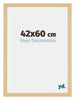 Mura MDF Bilderrahmen 42x60cm Ahorn Dekor Vorne Messe | Yourdecoration.at