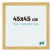 Mura MDF Bilderrahmen 45x45cm Kiefer Dekor Vorne Messe | Yourdecoration.at