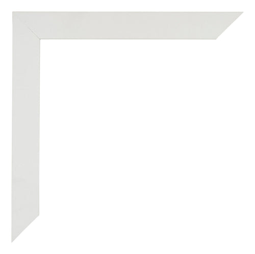 Mura MDF Bilderrahmen 45x60cm Weiss Matt Detail Ecke | Yourdecoration.at