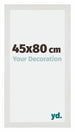 Mura MDF Bilderrahmen 45x80cm Weiss Matt Vorne Messe | Yourdecoration.at