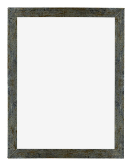 Mura MDF Bilderrahmen 46x61cm Blau Gold Meliert Vorne | Yourdecoration.at