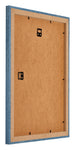Mura MDF Bilderrahmen 46x61cm Hellblau Gewischt Ruckseite Schrag | Yourdecoration.at