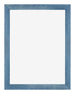 Mura MDF Bilderrahmen 46x61cm Hellblau Gewischt Vorne | Yourdecoration.at