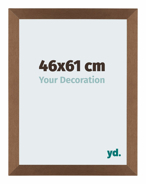Mura MDF Bilderrahmen 46x61cm Kupfer Dekor Vorne Messe | Yourdecoration.at