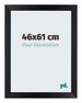 Mura MDF Bilderrahmen 46x61cm Schwarz Matt Vorne Messe | Yourdecoration.at