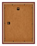 Mura MDF Bilderrahmen 48x64cm Weinrot Gewischt Ruckseite | Yourdecoration.at