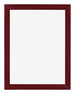 Mura MDF Bilderrahmen 48x64cm Weinrot Gewischt Vorne | Yourdecoration.at