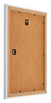 Mura MDF Bilderrahmen 48x64cm Weiss Hochglanz Ruckseite Schrag | Yourdecoration.at