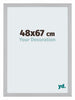 Mura MDF Bilderrahmen 48x67cm Mahagoni Vorne Messe | Yourdecoration.at