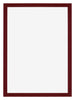 Mura MDF Bilderrahmen 48x67cm Weinrot Gewischt Vorne | Yourdecoration.at
