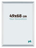 Mura MDF Bilderrahmen 49x68cm Aluminium Geburstet Vorne Messe | Yourdecoration.at
