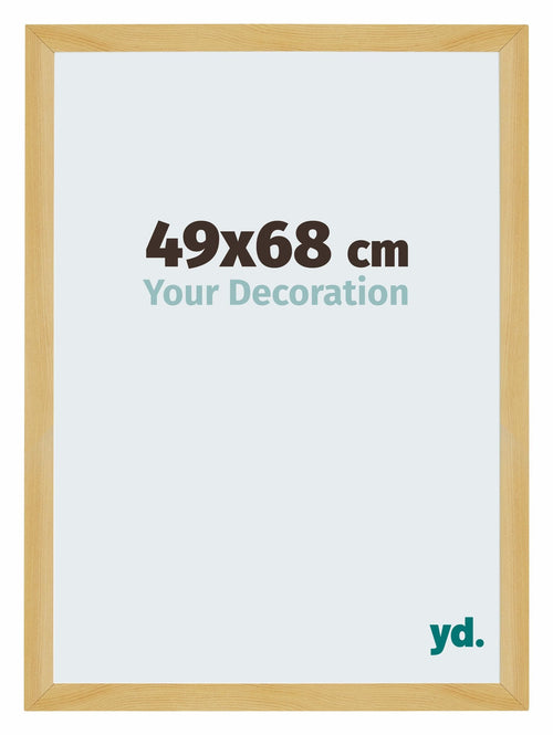 Mura MDF Bilderrahmen 49x68cm Kiefe Dekor Vorne Messe | Yourdecoration.at