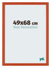 Mura MDF Bilderrahmen 49x68cm Orange Vorne Messe | Yourdecoration.at