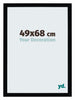 Mura MDF Bilderrahmen 49x68cm Schwarz Hochglanz Vorne Messe | Yourdecoration.at