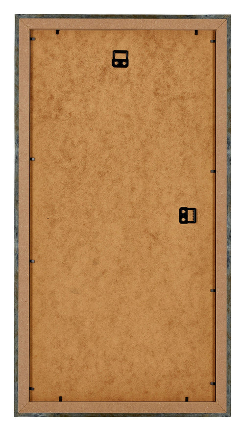 Mura MDF Bilderrahmen 50x100cm Blau Gold Meliert Rucksteite | Yourdecoration.at