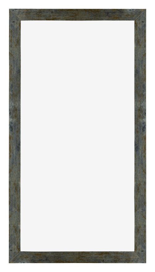 Mura MDF Bilderrahmen 50x100cm Blau Gold Meliert Vorne | Yourdecoration.at