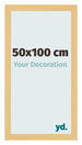 Mura MDF Bilderrahmen 50x100cm Buche Dekor Vorne Messe | Yourdecoration.at