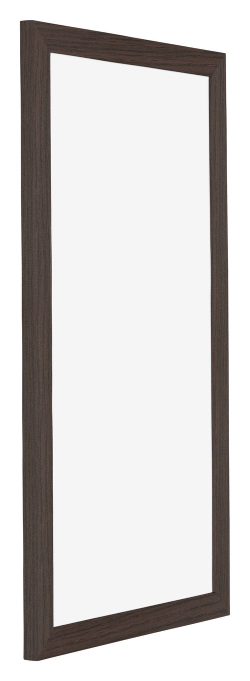 Mura MDF Bilderrahmen 50x100cm Eiche Dunkel Vorne Schrag | Yourdecoration.at