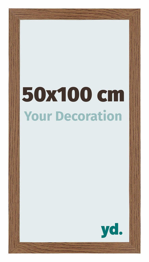 Mura MDF Bilderrahmen 50x100cm Eiken Rustiek Vorne Messe | Yourdecoration.at
