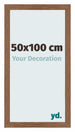 Mura MDF Bilderrahmen 50x100cm Eiken Rustiek Vorne Messe | Yourdecoration.at