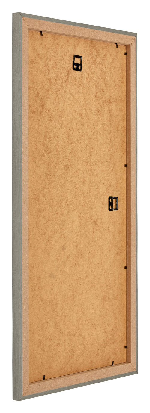Mura MDF Bilderrahmen 50x100cm Grau Rucksteite Schrag | Yourdecoration.at