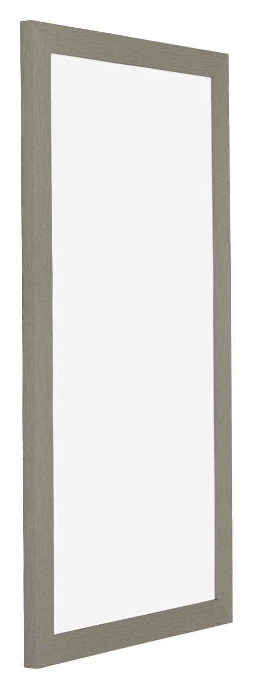 Mura MDF Bilderrahmen 50x100cm Grau Vorne Schrag | Yourdecoration.at