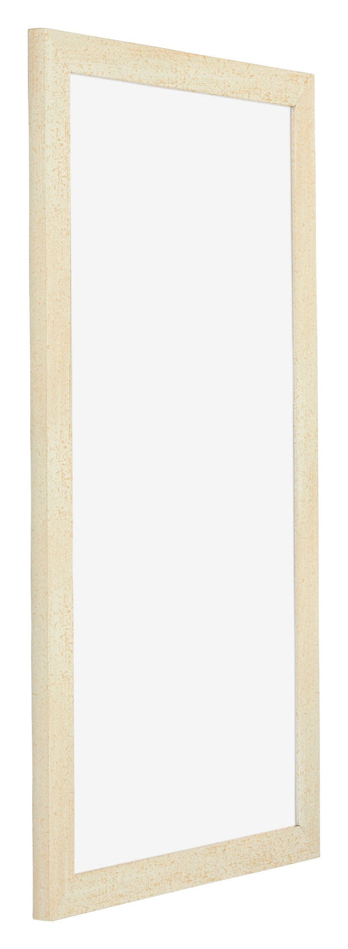 Mura MDF Bilderrahmen 50x100cm Sand Gewischt Vorne Schrag | Yourdecoration.at