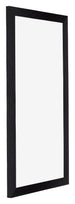 Mura MDF Bilderrahmen 50x100cm Schwarz Matt Vorne Schrag | Yourdecoration.at