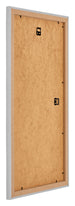Mura MDF Bilderrahmen 50x100cm Silber Matt Rucksteite Schrag | Yourdecoration.at
