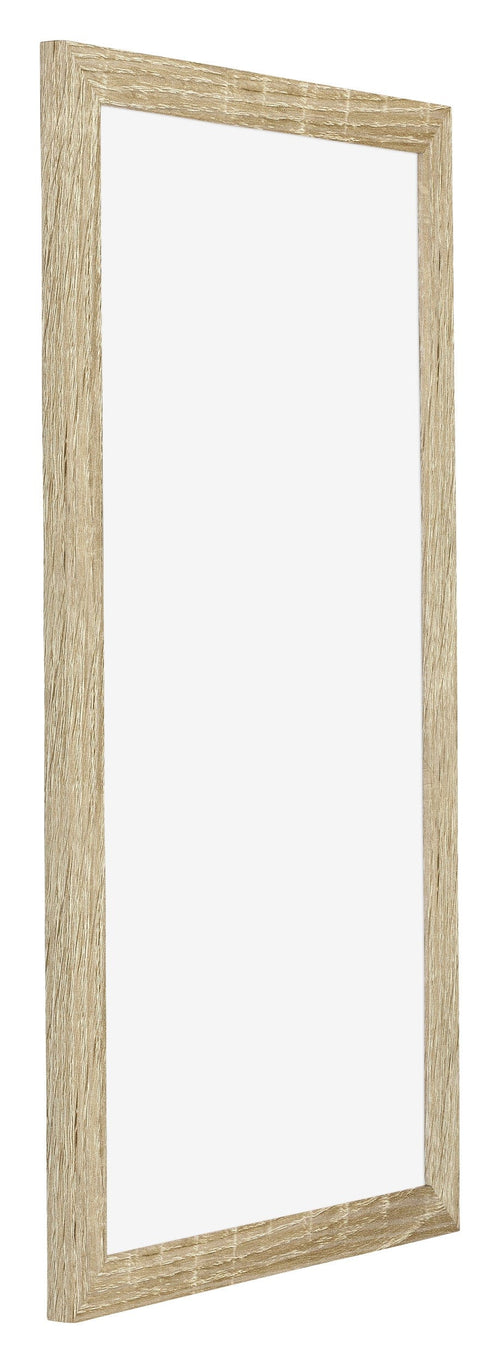 Mura MDF Bilderrahmen 50x100cm Sonoma Eiche Vorne Schrag | Yourdecoration.at