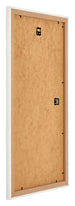 Mura MDF Bilderrahmen 50x100cm Weiss Gewischt R��ckseite Schr��g | Yourdecoration.at