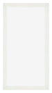 Mura MDF Bilderrahmen 50x100cm Weiss Gewischt Vorne | Yourdecoration.at