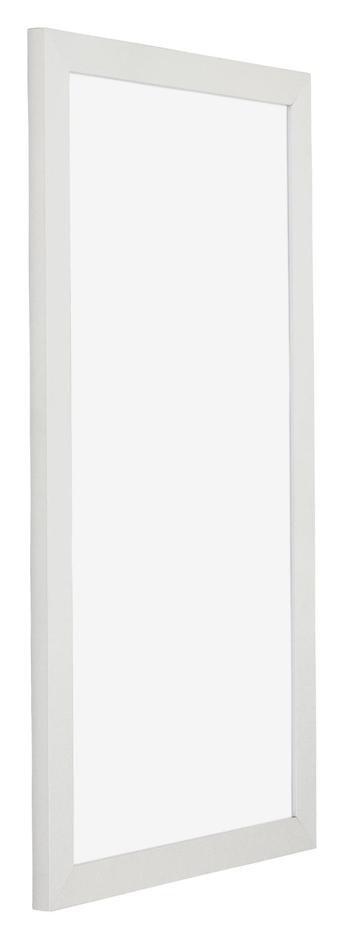 Mura MDF Bilderrahmen 50x100cm Weiss Matt Vorne Schr��g | Yourdecoration.at
