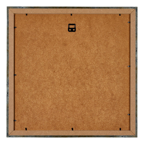 Mura MDF Bilderrahmen 50x50cm Blau Gold Meliert Rucksteite | Yourdecoration.at
