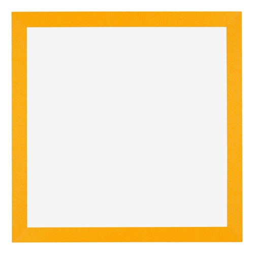 Mura MDF Bilderrahmen 50x50cm Gelb Vorne | Yourdecoration.at