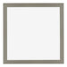 Mura MDF Bilderrahmen 50x50cm Grau Vorne | Yourdecoration.at