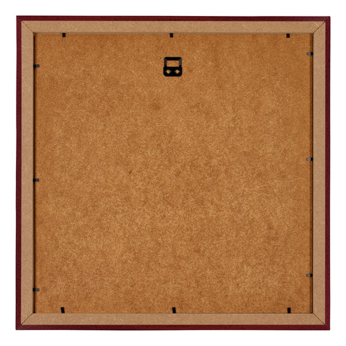 Mura MDF Bilderrahmen 50x50cm Weinrot Gewischt Rucksteite | Yourdecoration.at