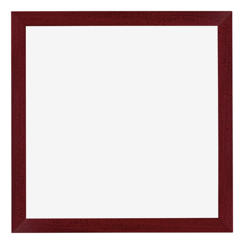 Mura MDF Bilderrahmen 50x50cm Weinrot Gewischt Vorne | Yourdecoration.at