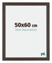 Mura MDF Bilderrahmen 50x60cm Eiche Dunkel Vorne Messe | Yourdecoration.at
