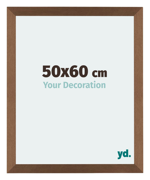 Mura MDF Bilderrahmen 50x60cm Kupfer Dekor Vorne Messe | Yourdecoration.at