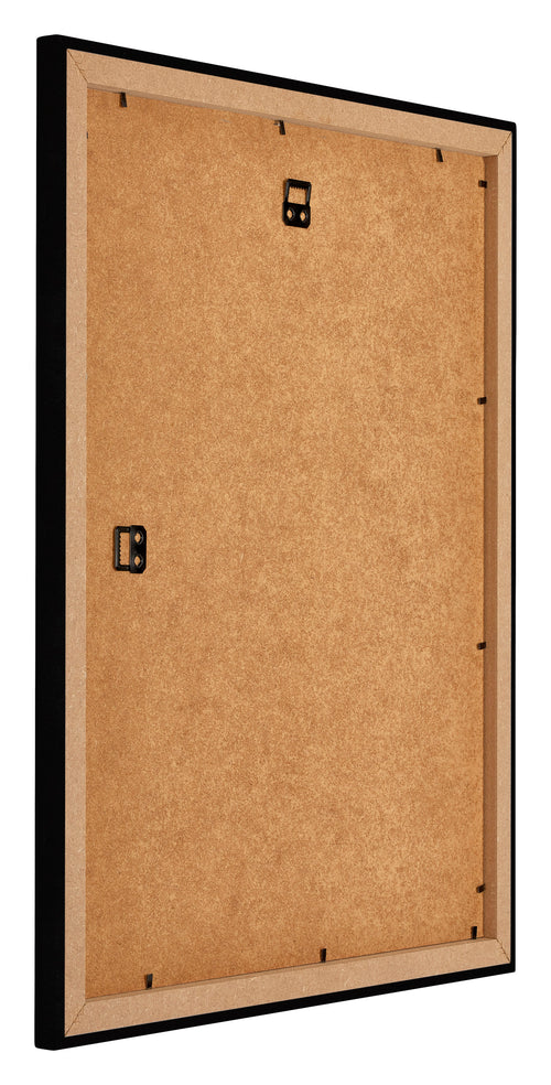 Mura MDF Bilderrahmen 50x60cm Schwarz Hochglanz Rucksteite Schrag | Yourdecoration.at