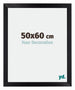 Mura MDF Bilderrahmen 50x60cm Schwarz Matt Vorne Messe | Yourdecoration.at