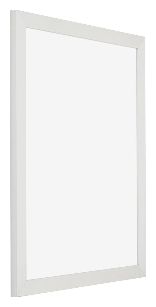 Mura MDF Bilderrahmen 50x60cm Weiss Matt Vorne Schräg | Yourdecoration.at