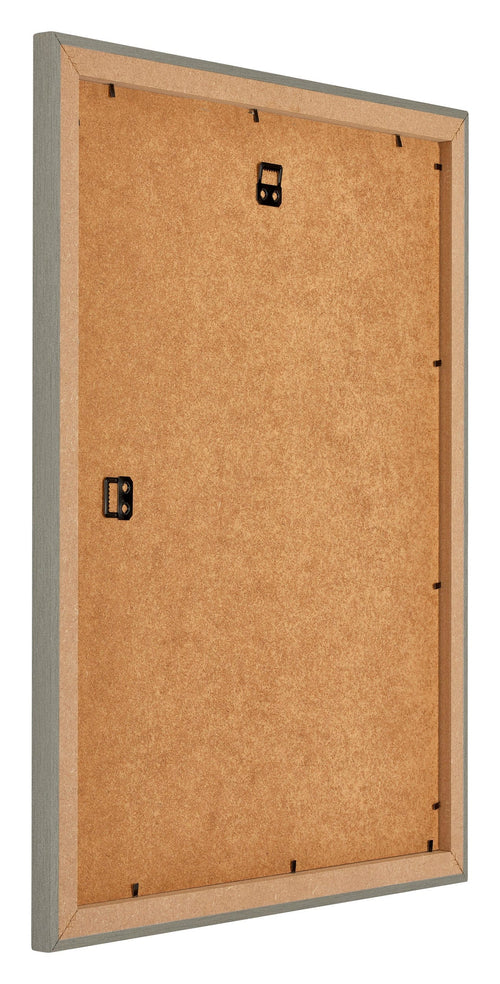 Mura MDF Bilderrahmen 50x65cm Grau Rucksteite Schrag | Yourdecoration.at