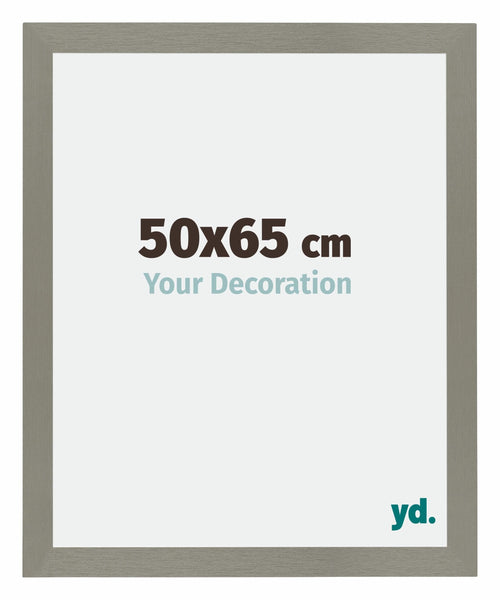 Mura MDF Bilderrahmen 50x65cm Grau Vorne Messe | Yourdecoration.at