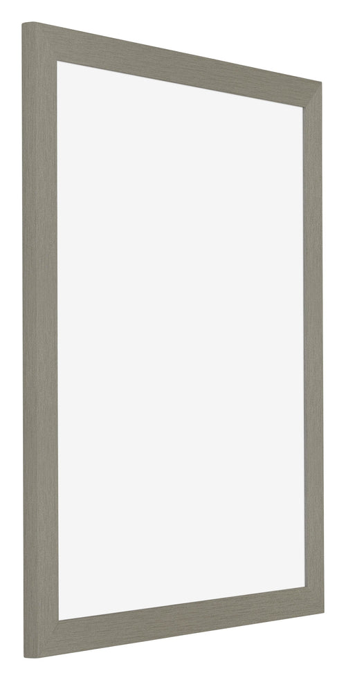 Mura MDF Bilderrahmen 50x65cm Grau Vorne Schrag | Yourdecoration.at